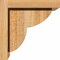 Ekena Millwork Crestline Rough Sawn Corbel w/Backplate, Western Red Cedar, 8"W x 8"D x 8"H COR08X08X08CRE01RWR - alternate 4